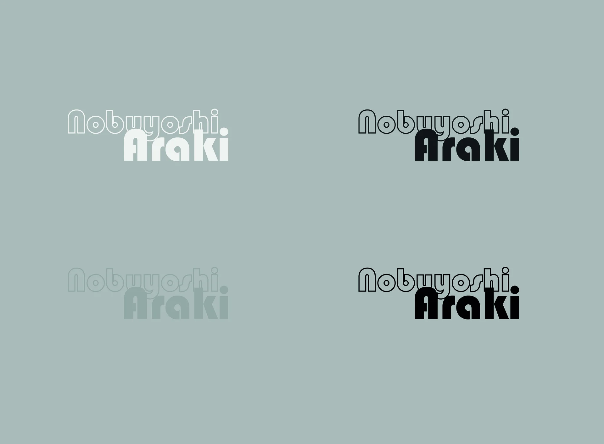 logo exposition Araki